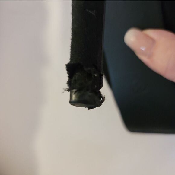 Venus suede & fur high heel boots. - Picture 5 of 8